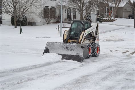 skid steer on snow|best bobcat for snow removal.